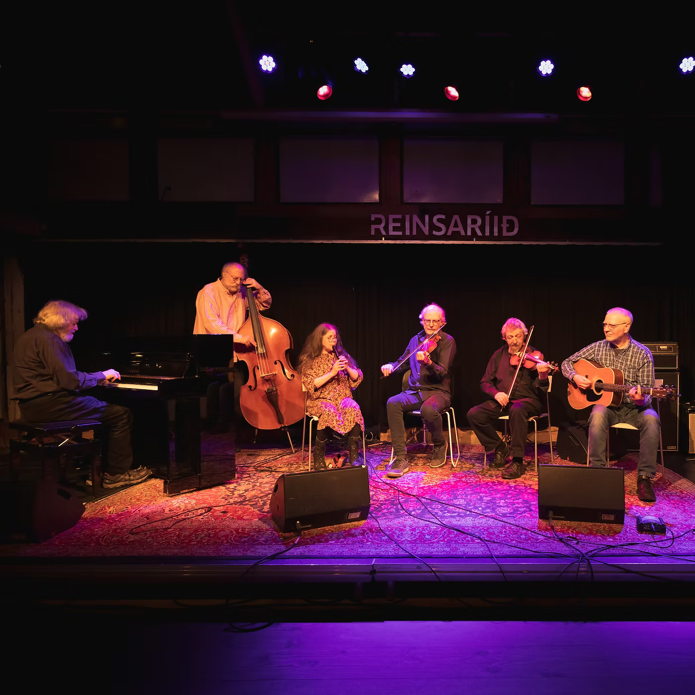 Spælimenninir í Blábar hóskvøldið 3. september